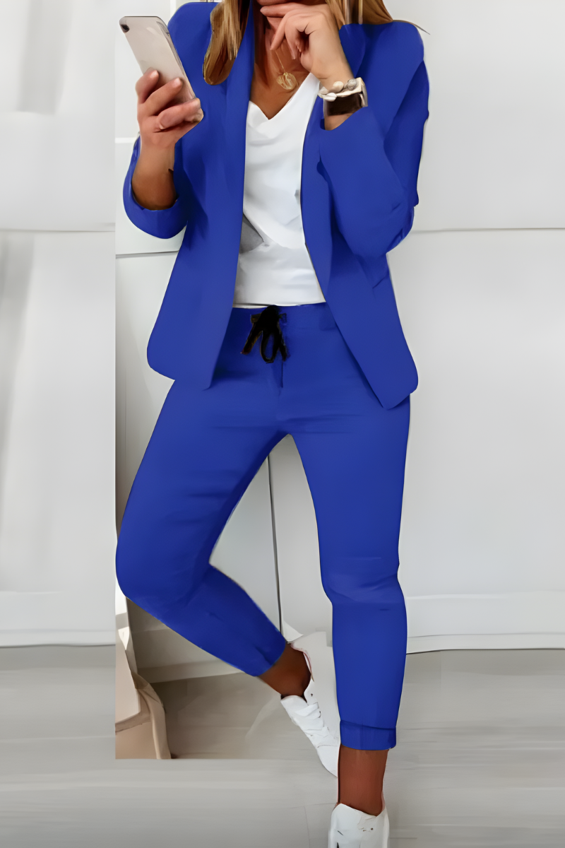 Blazer e Jogger da Donna in Coordinato Amie™ | Elegante completo blazer e pantaloni