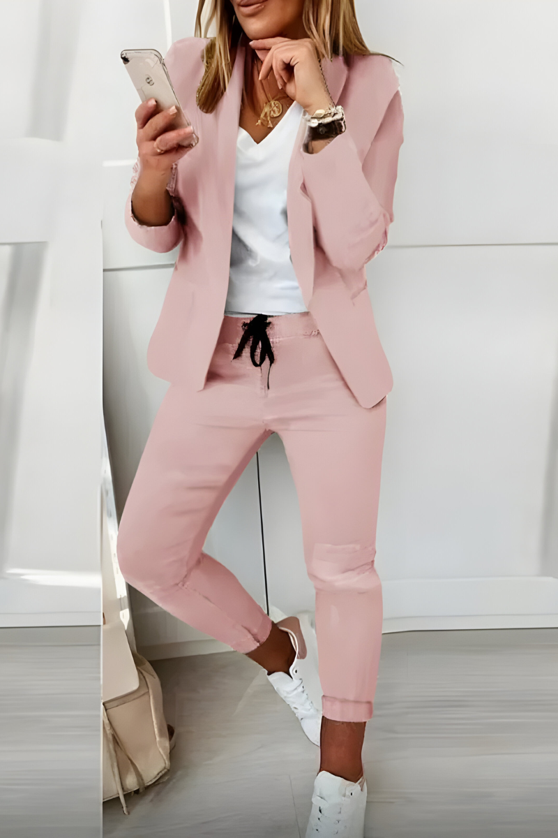 Blazer e Jogger da Donna in Coordinato Amie™ | Elegante completo blazer e pantaloni