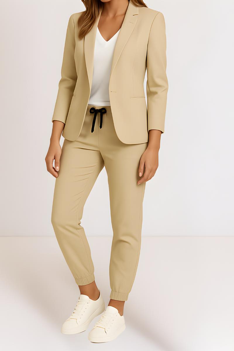 Blazer e Jogger da Donna in Coordinato Amie™ | Elegante completo blazer e pantaloni