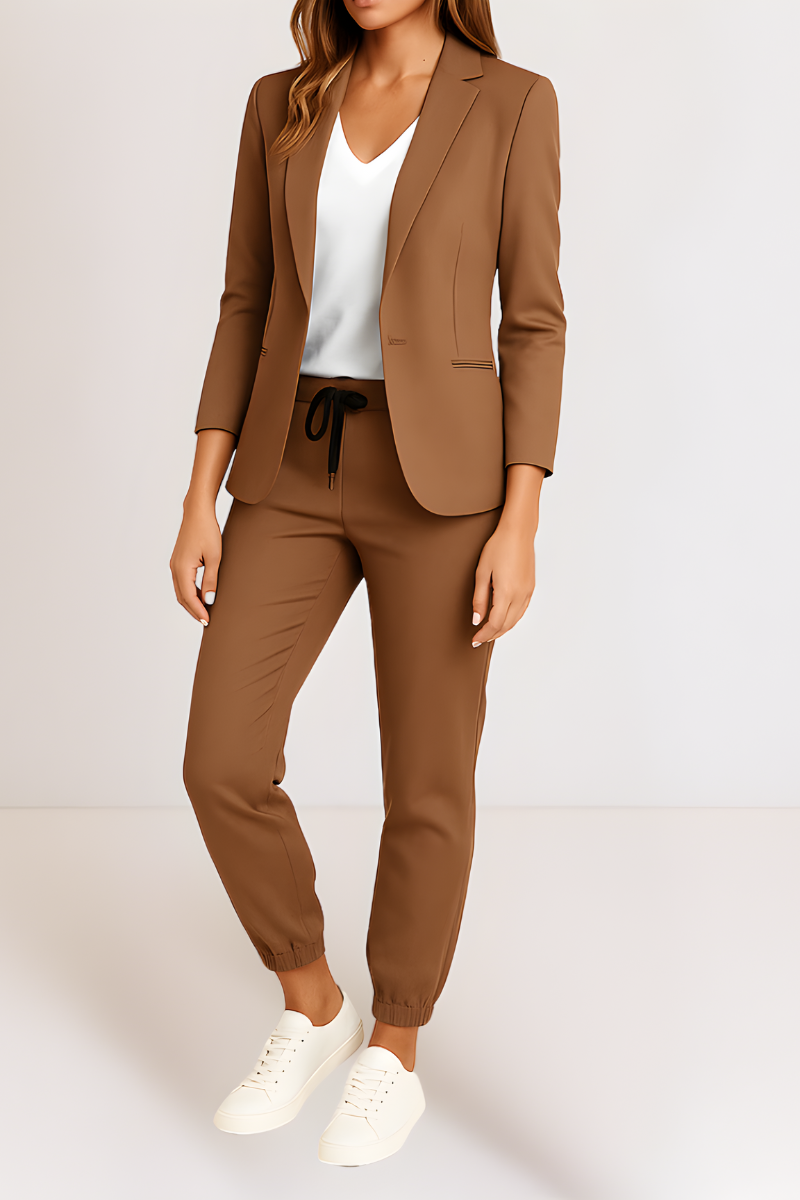 Blazer e Jogger da Donna in Coordinato Amie™ | Elegante completo blazer e pantaloni